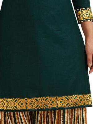 printed unstitched patiyala suit - 16308780 - Standard Image - 3