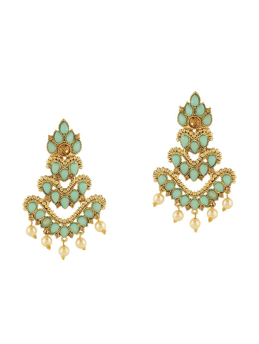 gold brass other earring - 16310593 - Zoom Image - 3