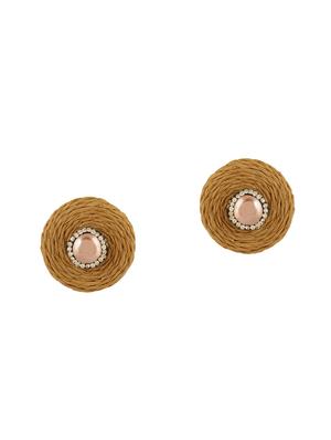 brown brass other earring - 16310608 - Standard Image - 3