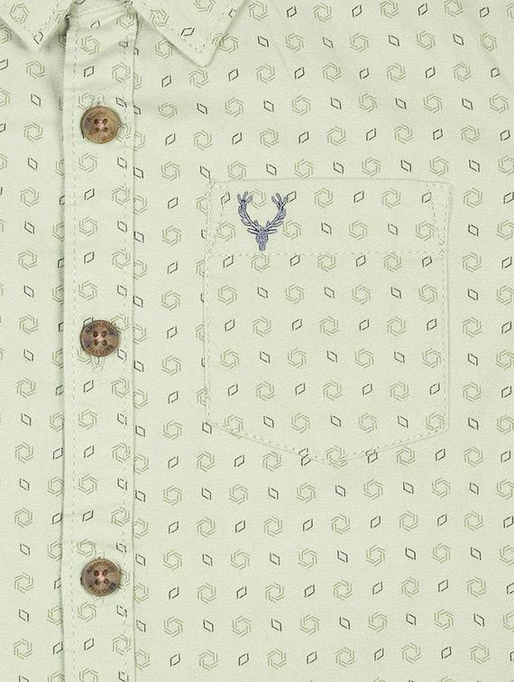 roll up sleeved quirky shirt - 16310999 - Zoom Image - 3