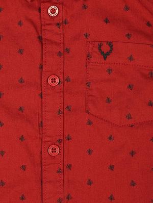 pocket patched roll up sleeve shirt - 16311005 - Standard Image - 3
