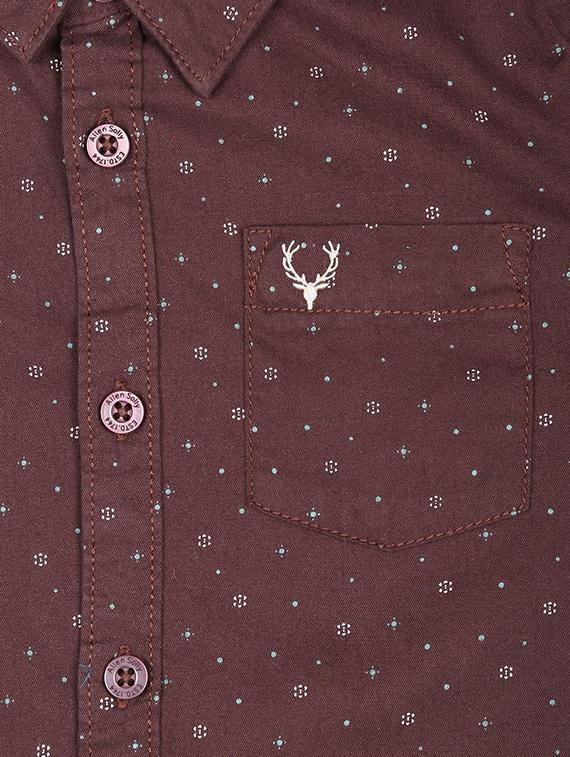 pocket patched roll up shirt - 16311011 - Zoom Image - 3