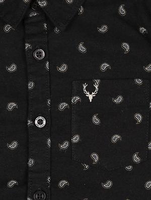 roll up sleeved paisley shirt - 16311032 - Standard Image - 3