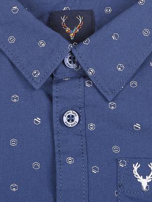 roll up sleeved quirky shirt - 16311056 - Standard Image - 3