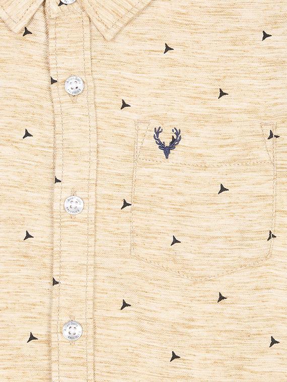 pocket patched roll up sleeve shirt - 16311059 - Zoom Image - 3