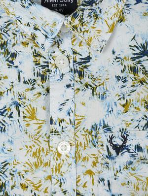 roll up sleeve tropical shirt - 16311060 - Standard Image - 3