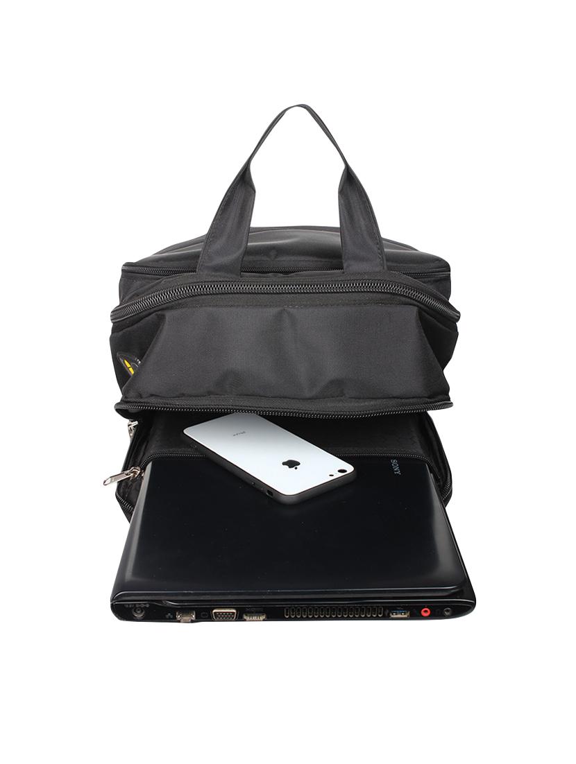 black polyester backpack - 16312443 - Zoom Image - 3
