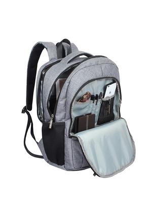 grey polyester backpack - 16312450 - Standard Image - 3