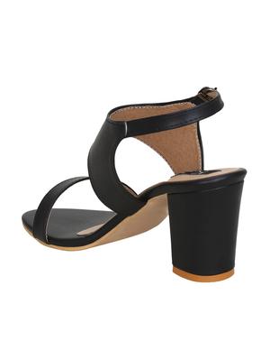black back strap sandals - 16312619 - Standard Image - 3