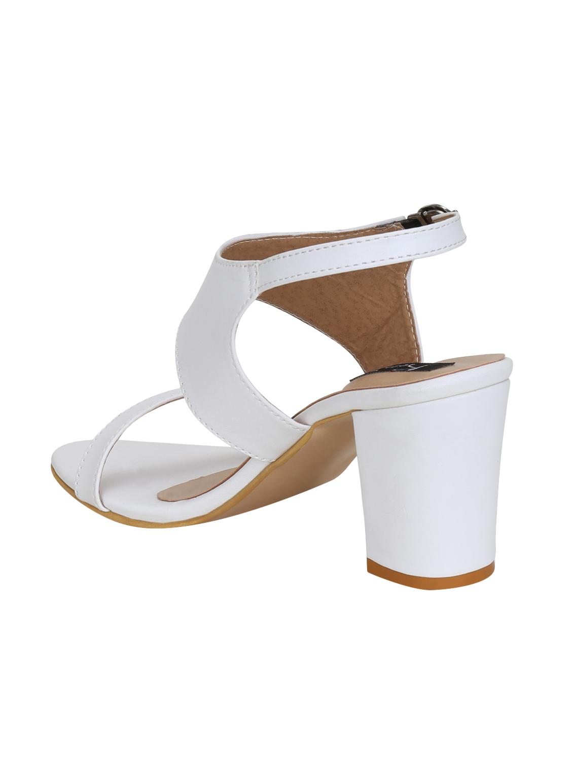 white back strap sandals - 16312621 - Zoom Image - 3