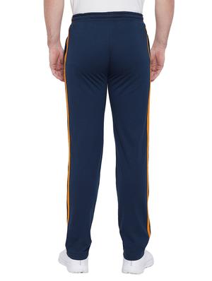 navy blue cotton full length track pant - 16312731 - Standard Image - 3