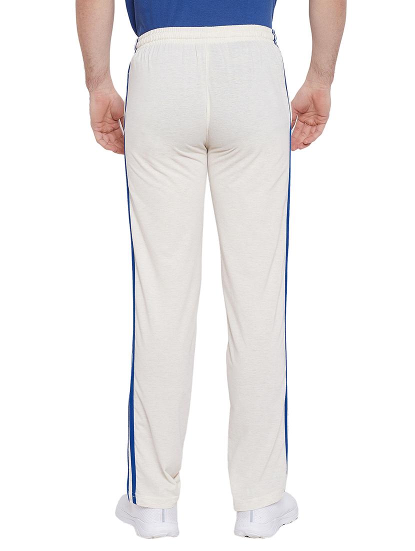 green cotton full length track pant - 16312732 - Zoom Image - 3