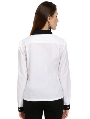 contrast pocket patch shirt - 16314132 - Standard Image - 3