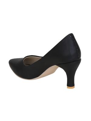 black slip on pumps - 16314183 - Standard Image - 3