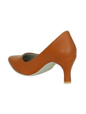 tan slip on pumps - 16314186 - Standard Image - 3