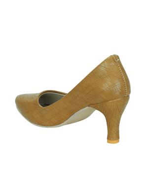 brown slip on pumps - 16314195 - Standard Image - 3