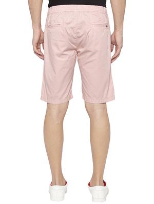 pink solid shorts - 16314206 - Standard Image - 3