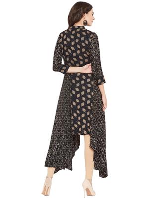 printed high low kurta - 16314867 - Standard Image - 3