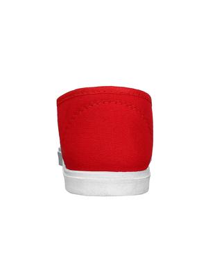red slip on casual shoes - 16315174 - Standard Image - 3
