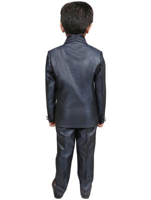 blue polyester suit set - 16315328 - Standard Image - 3