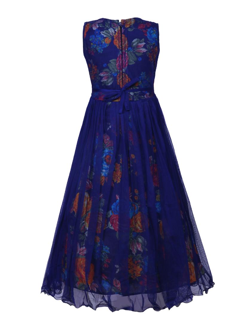 button detailed floral gown - 16315984 - Zoom Image - 3