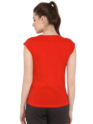 crew neck cap sleeved solid tee - 16316333 - Standard Image - 3