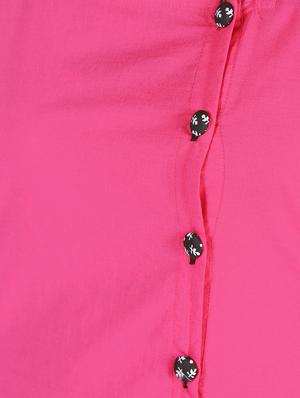 printed hem straight kurta - 16317132 - Standard Image - 6