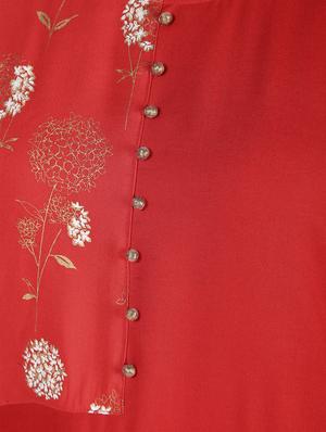 block printed straight kurta - 16317139 - Standard Image - 6