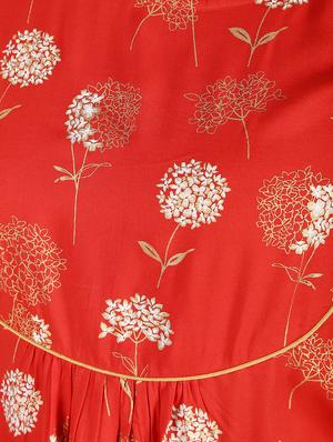 block printed a-line kurti - 16317148 - Standard Image - 6