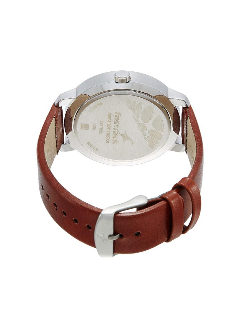 Fastrack Analog Black Dial Men's Watch - 3121SL01 - 16319176 - Zoom Image - 3