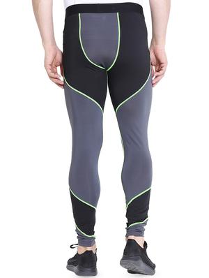 grey polyester ankle length track pant - 16319241 - Standard Image - 3