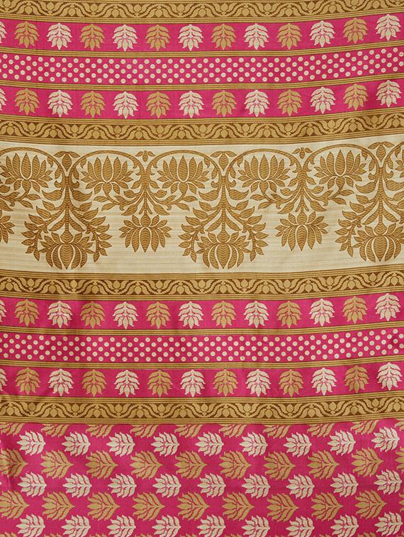 set of 2 multicolor printed saree combo with blouse - 16319628 - Zoom Image - 6