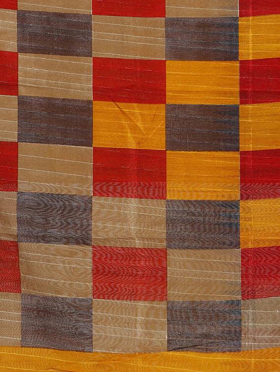 set of 2 multicolor printed saree combo with blouse - 16319630 - Zoom Image - 6