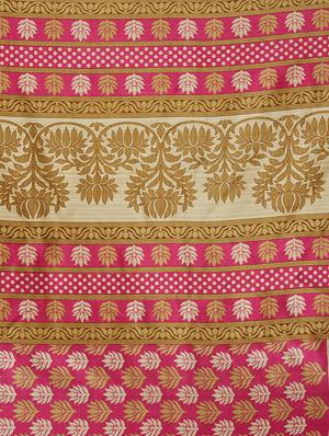 set of 2 multicolor printed saree combo with blouse - 16319636 - Standard Image - 6