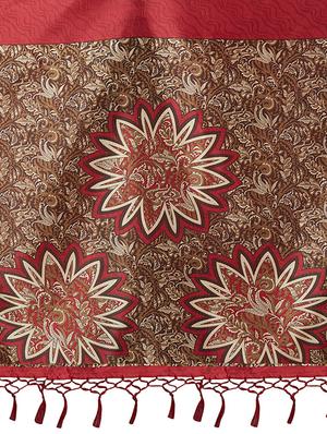 set of 2 multicolor printed saree combo with blouse - 16319766 - Standard Image - 6