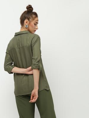 pocket patch embroidered shirt - 16320274 - Standard Image - 3