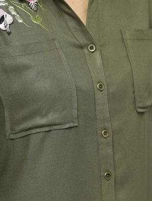 pocket patch embroidered shirt - 16320274 - Standard Image - 6