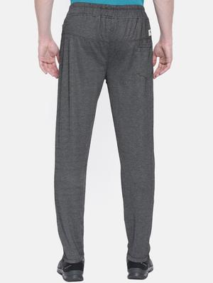 grey solid track pant - 16320915 - Standard Image - 3