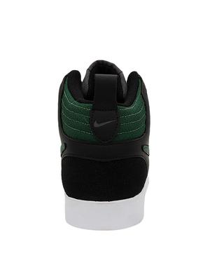black leatherette lace up sneakers - 16321111 - Standard Image - 3