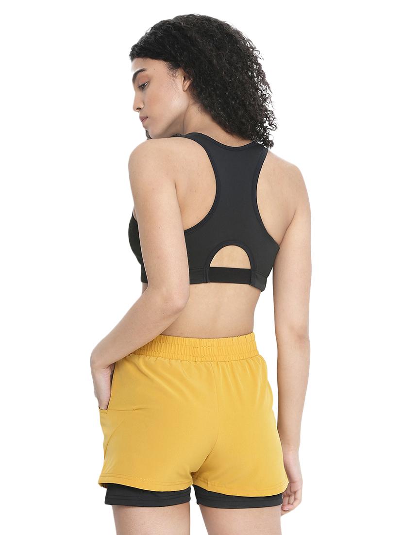 high rise sports shorts - 16321951 - Zoom Image - 3