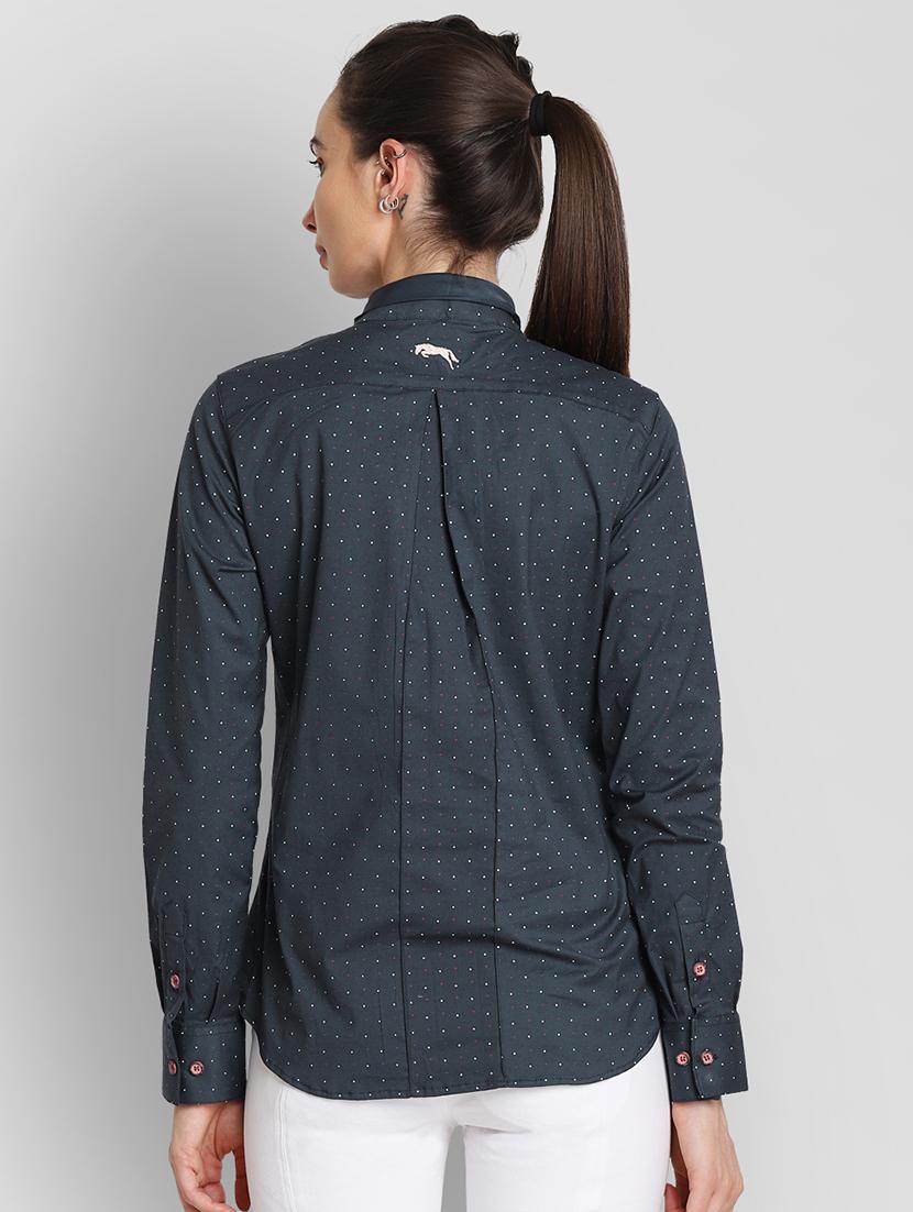 long sleeved polka dot shirt - 16322039 - Zoom Image - 3