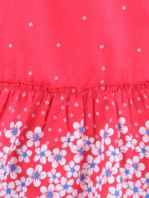key hole back frill hem frock - 16322240 - Standard Image - 3