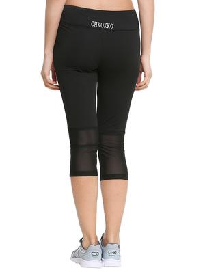 sheer panel sports capri - 16322353 - Standard Image - 3