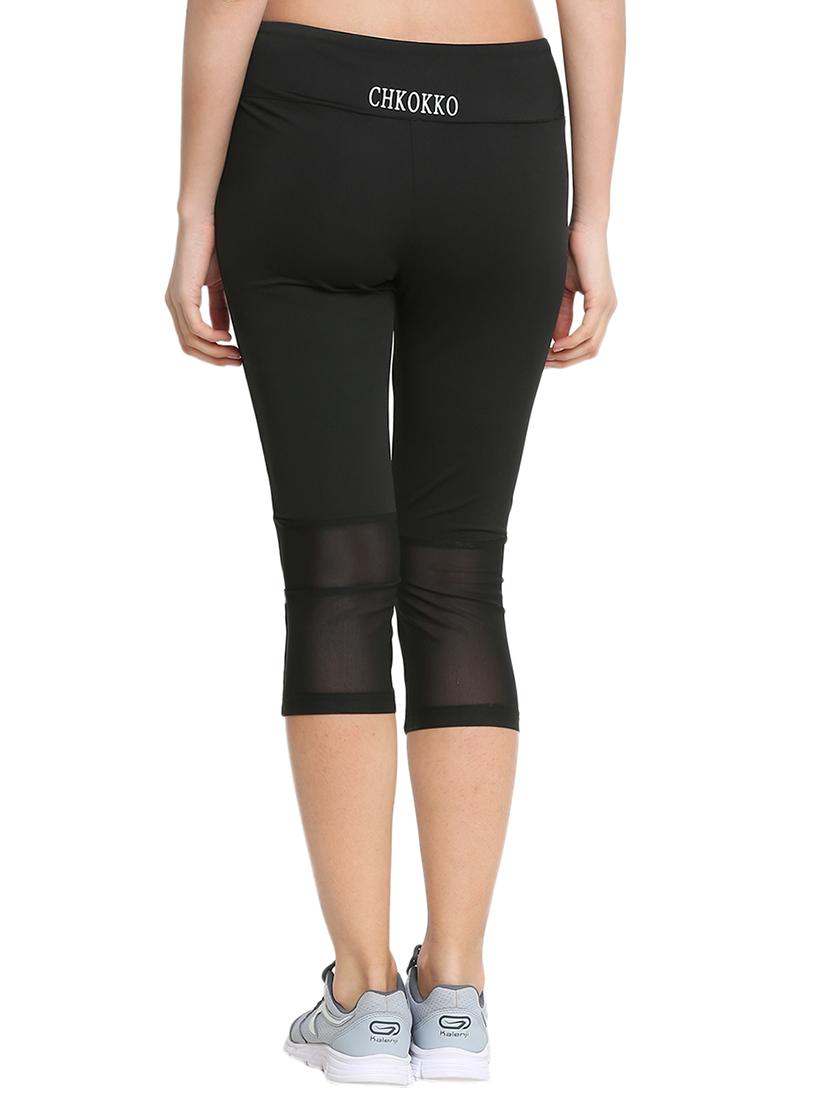 sheer panel sports capri - 16322353 - Zoom Image - 3