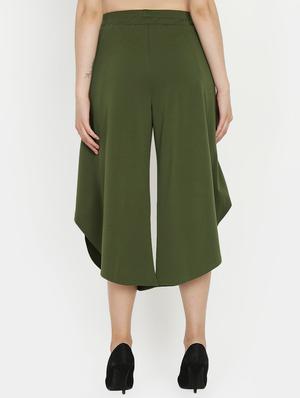 high rise layered culottes - 16323011 - Standard Image - 3