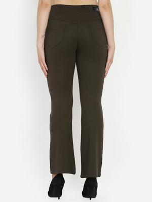 high rise wide leg trouser - 16323018 - Standard Image - 3