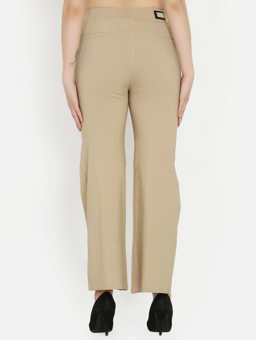 high rise wide leg trousers - 16323034 - Zoom Image - 3
