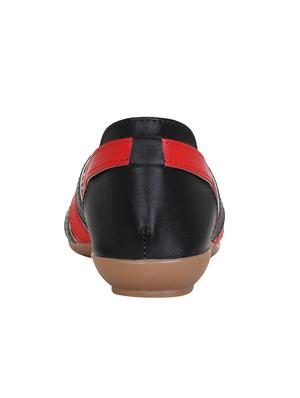 red closed back sandals - 16323044 - Standard Image - 3