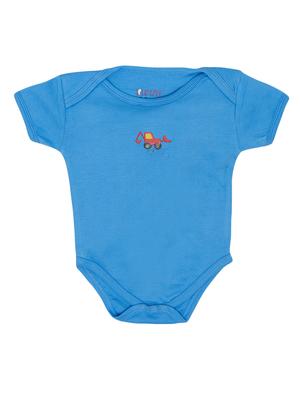 set of 3 blue cotton onesies - 16323473 - Standard Image - 3