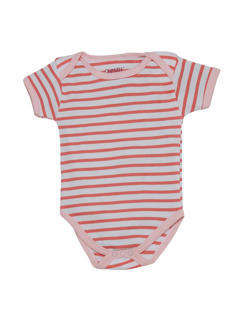 set of 3 pink cotton onesies - 16323500 - Zoom Image - 3